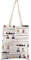 FEELMEM Tragetasche mit Zitaten von Criminal TV Show, Fanartikel, True Crime Club, Geschenk, beige, Medium