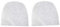 2Pcs Activated Carbon Filters Compatible with EBAC 2000 Series 2600e 2600ex 2650e Dehumidifier Purifiers, White