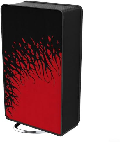 Zilimontt Copertura antipolvere in nylon per PS5 Pro, rivestimento morbido e pulito per console ps5, antigraffio, impermeabile, custodia per console PS5 Digital Edition e Disc Edition