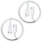 Soodyoow 2 Pièces 2m USB-A to USB-C Câble de Charge Rapide, 60W 3A Cable USB A vers USB C, pour Apple iphone 16 15 Plus Câbles USB, pour Samsung, iPad Pro, Android