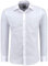 J'S FASHION Camicia da Uomo a Maniche Lunghe, Slim-Fit, Facile da Stirare Bianco L