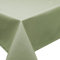 Tischdecke Fleckschutz LOTUS Effekt Garten LEINEN Optik bügelfrei abwaschbar uni Farbe Hellgrün Größe eckig 160x260 cm