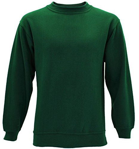 Absolute Apparel Mens AA24 Regular Big Size Gym Sterling Sweatshirt Crew Neck