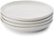 Sophie Conran for Portmeirion 4 Coupe Plate White Set of 4, 16.5 x 16.5 x 2.2 cm