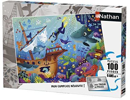 Nathan – Jigsaw Puzzle 100 Pieces The Underwater World, 86765