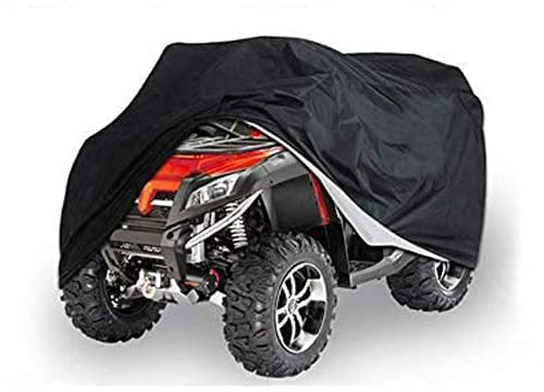 ATV Abdeckung,Wasserdicht Motorrad Abdeckung Dirt Bike Abdeckplane Hitzebeständig,Mehrere Größen