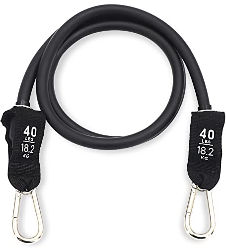 BRANK SPORTS Gomas Elasticas con Asas - 18,2kg Resistencia - Gomas y Cintas Elásticas Musculación - Esculpe y Fortalece Todo el Cuerpo - Gomas Elasticas - Gimnasio en Casa y Ejercicio en Casa