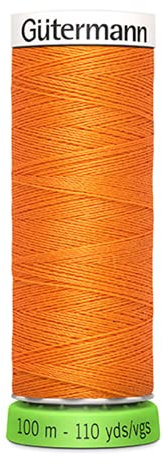 Gütermann G723860-350 Nähgarn, Polyester, 350 Orange, 100 m, meter