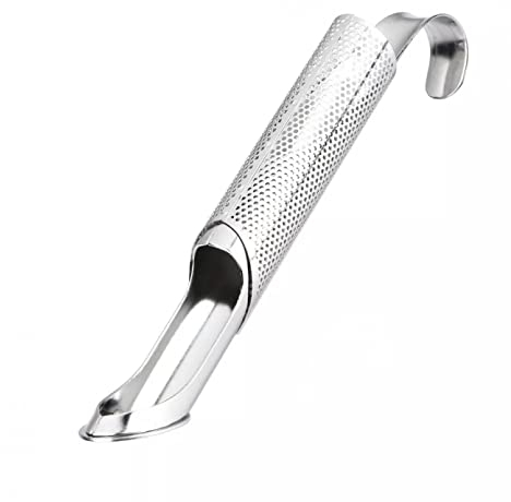 WSLWJH Tee-Ei 304 Edelstahl-Tee-Stab-Ei Lose-Blatt-Teebeutelfilter Tee-Stab-Pfeifensieb