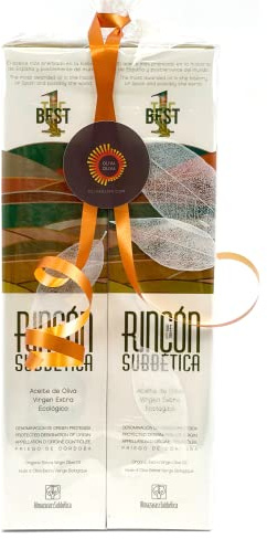 Rincon de la Subbetica 500 ml - Verpackung 2 x 500ml - Spanisches Natives Olivenöl Extra (Sorte Hojiblanca)