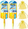 Flash Dust Magnet XL (Handle Extendable to 90cm), Duster Starter Kit Handle & Refills x 2, 2Pk, 2 x Duster Starter Kit + Our Gift for You: 3 x Organza Bag Size 9x7x0.1cm