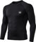 meeteu Funktionsshirt Herren Langarm Sport Base Layer Laufshirt Kompression T-Shirt für Männer Running Gym Workout