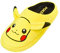 Pokemon-Hausschuhe für Herren/ältere Jungen mit Pikachu mit 3D-Ohren, Gelb, Größe 5 UK, 38 EU