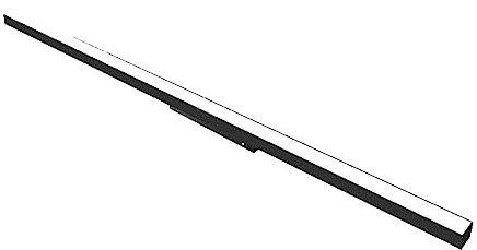 Picture Light Surface Mounted Magnetic Track Light Zigbee Dimming LED Smart Magnetic Rail Ceiling System Recessed Track Lighting Fixtures Easy Installation ( Color : Bluetooth , Size : Floodlight 30W