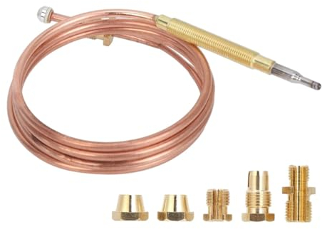 Thermoelement-Gas-Thermoelement-Kits, Kaminöfen, Zubehör, Gasherde, Öfen, Bratöfen, Thermoelement-Sensoren, Sonden, Länge 150 cm