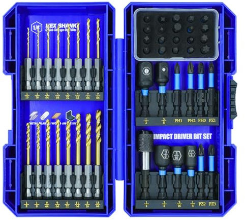 Handree Schraubendreher-Bit-Set, 48-teilig