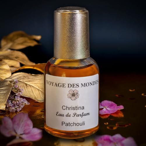 Voyage des Mondes Eau de Parfum – Patchouli, 50 ml Parfum Femme Longue Durée (Fabriqué en France)
