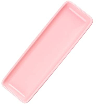 Mikinona Keramik Sushi Platte 9.37X3.07X0.94In Langer Servierteller Für Snacks Sushi Vorspeisen Umweltfreundliche Keramikplatte Für Zuhause Und Restaurant