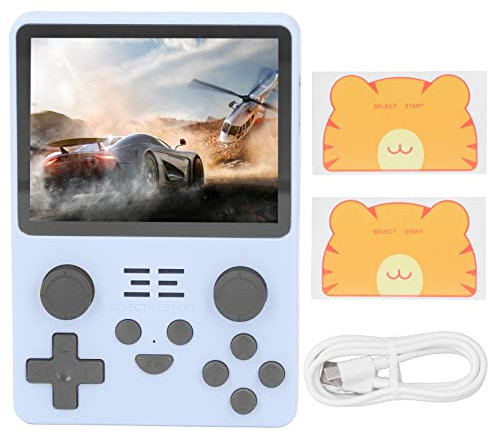 Console retrò RGB20S, Console di Gioco Portatile, Console Tascabile Console di Gioco retrò, Giochi Vari, Schermo da 3,5 Pollici, Macchina da Gioco Ad Alta Risoluzione (16G+128G)