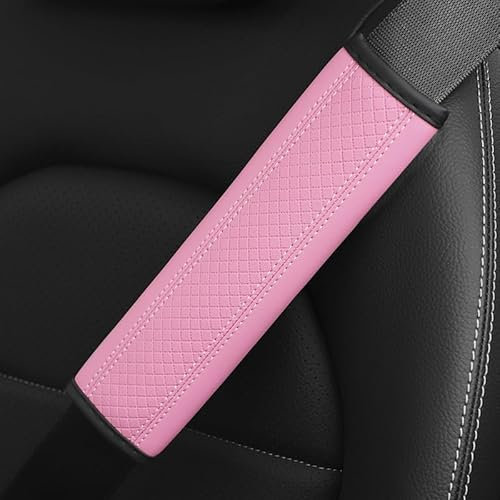 HXLOOK 2 Stück Auto Gurtpolster Gurtschoner, für Renau-lt Trafic 2014-2021,Sitzgurt Schutzkissen Polsterung Schulterschutz Interieur Styling Zubehör,D