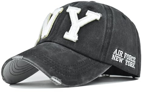 Stickerei NY, Herren-Baseballkappe, klassische Outdoor-Kappe, Unisex-Baseballkappe, Väter-Truck-Fahrermütze