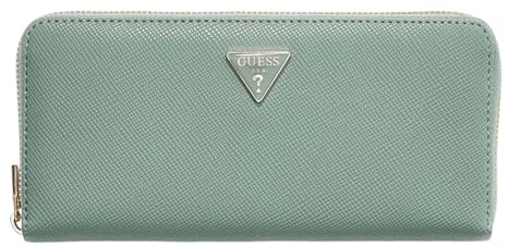 GUESS Geldbörse Serenova SLG Large Zip Around Wallet Light Sage Mint