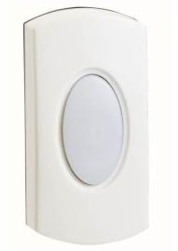 Greenbrook DPL04A Illuminated Door Bell Push (White)