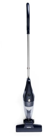 Beldray 2 In 1 Stick Vacuum Cleaner, 600W, 1L, HEPA Filter | Handheld Or Stick Use, Washable Filter, 5m Power Cord, Crevice Tool And Brush Tool, Lightweight Design, Navy Finish