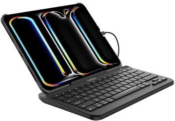 Belkin Wired Keyboard for iPad A16 / 10th Generation w/Stand & USB C Connector - Full-Size Keyboard, Plug‑and‑Play - Durable iPad Accessory for Schools, Offices, Travel - No Batteries Required