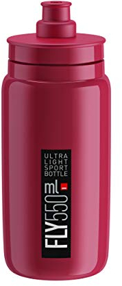 Elite S.R.L. Fly Trinkflasche Amaranth/Schwarz Einheitsgröße