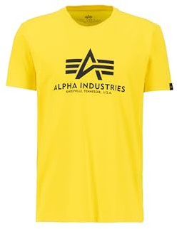 Alpha Industries Herren Basic Big Logo T-Shirt