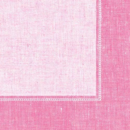 50 Servietten ROYAL Collection 1/4-Falz 40 cm x 40 cm rosa Linum