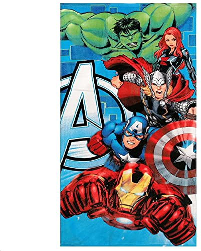 Ayman Superheroes Hulk Beach Towel Terry Cotton 70 x 140 cm