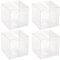 BENECREAT 10PCS Klare Geschenkverpackungsboxen 10x10x10cm Quadratische PET-Bevorzugungsboxen Mit Schutzfolie Für Hochzeitsandenken
