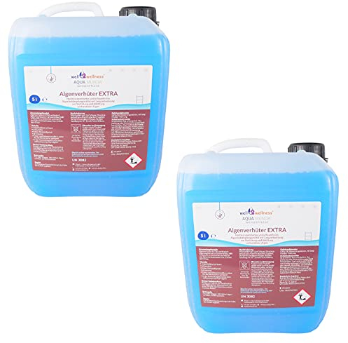 Aqua Munda Wasserpflege Premium Pool Algenverhüter Extra 10l (2 x 5l)
