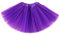 Flovel Tutù in Tulle a Strati per Danza Classica - Gonna Costume Elastico per Donne e Ragazze (Viola)