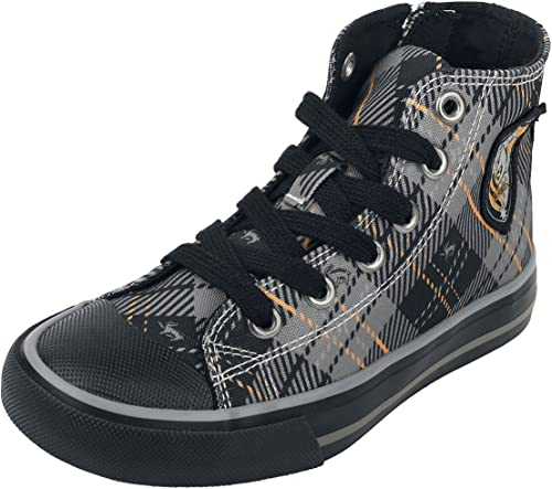 Harry Potter Kids - Hufflepuff Unisex Kinder Sneaker gelb EU 31 Textil Fan-Merch, Filme, Hufflepuff