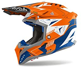 airoh AVIATOR 3 SPIN ORANGE FLUO MATT XS