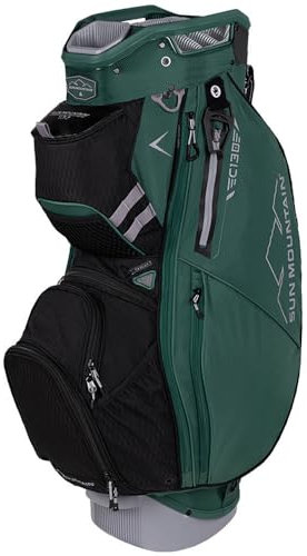 Sun Mountain C130 Cart Trolley Golf Bag Green/Black/Cadet