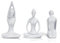 SHANTI NATION - Shanti Art III - Set aus schönen Yoga Figuren - ideal zur Deko - hochwertig verpackt - für Joga, Pilates, Meditation - auch als Geschenk zu Geburtstag und Weihnachten