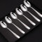 DAFFODILY® Signature Dinner Spoons - Silver, Elegant Addition to Your Signature Cutlery Set, Set of 6, 304 Stainless Steel