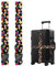 Koffergurte Set 2 Stück Kofferband Auffällig Einstellbare Koffergürtel Gepäckband für Koffer Koffergurt Bunt Kofferbänder Gepäckschutz Schnallen Gurtband Set, Koffergurt Kofferband (180 * 5cm)