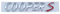 Aqxycde 3D ABS Schwarz Chrom Auto Buchstaben Hinten Kofferraum Logo Cooper S Emblem Abzeichen Aufkleber Kompatibel mit Cooper S R56 R53 R60 F56 Zubehör Plug and Play, robust und ästhetisch ansprechend