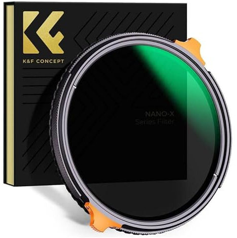K&F Filtre Nano X CPL+Variable NDX ND4-ND64 55mm