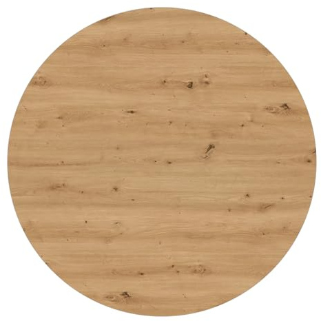 Highcovercaps Self Adhesive Screw Hole Cover Caps, Oak Style, 700 Pieces/5 Sheets, 12mm, Waterproof Stickers for Wooden Furniture (Natural Wild Oak)