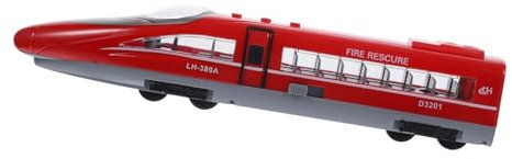 JOINPAYA 1stk Modellspielzeug Für Hochgeschwindigkeitszüge Mini-fahrzeugspielzeug Kleinkindspielzeug Hochgeschwindigkeits-eisenbahnmodell Zugspielzeug Für Kinder Autospielzeug Plastik Rot