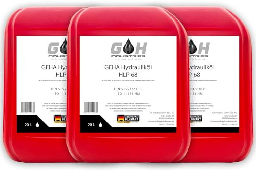 60 L Hydrauliköl HLP 68 ISO VG 68 nach DIN 51524/2 ISO 11158 HM Kanister 60 Liter = 3 St. mit 20 L