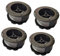 HUVNEXA Bobine de Fil de Rechange for débroussailleuse Bosch UniversalGrassCut 18/18-26/18-260 (4 pièces) Bobine pour Tondeuse à Gazon