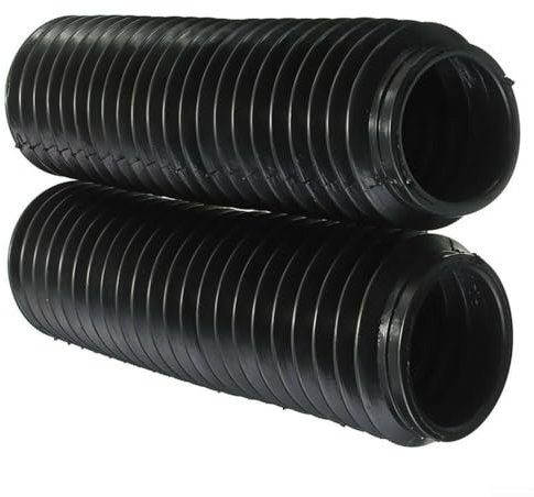 1 Pair of Stretchable Motorcycle Fork Gaiters Boots for CQR, Featuring Material and Effective Moisture Control