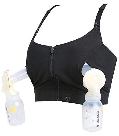 Pump-BH, zum Stillen, geeignet für Still-Pumps von Medela, Lansinoh, Philips Avent, Spectra usw, Ganztägiger Pump-BH